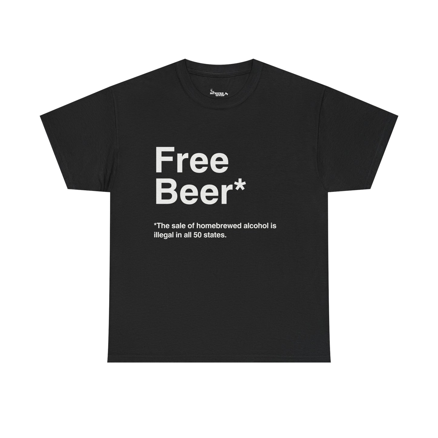 Free Beer Funny Homebrewer Tee