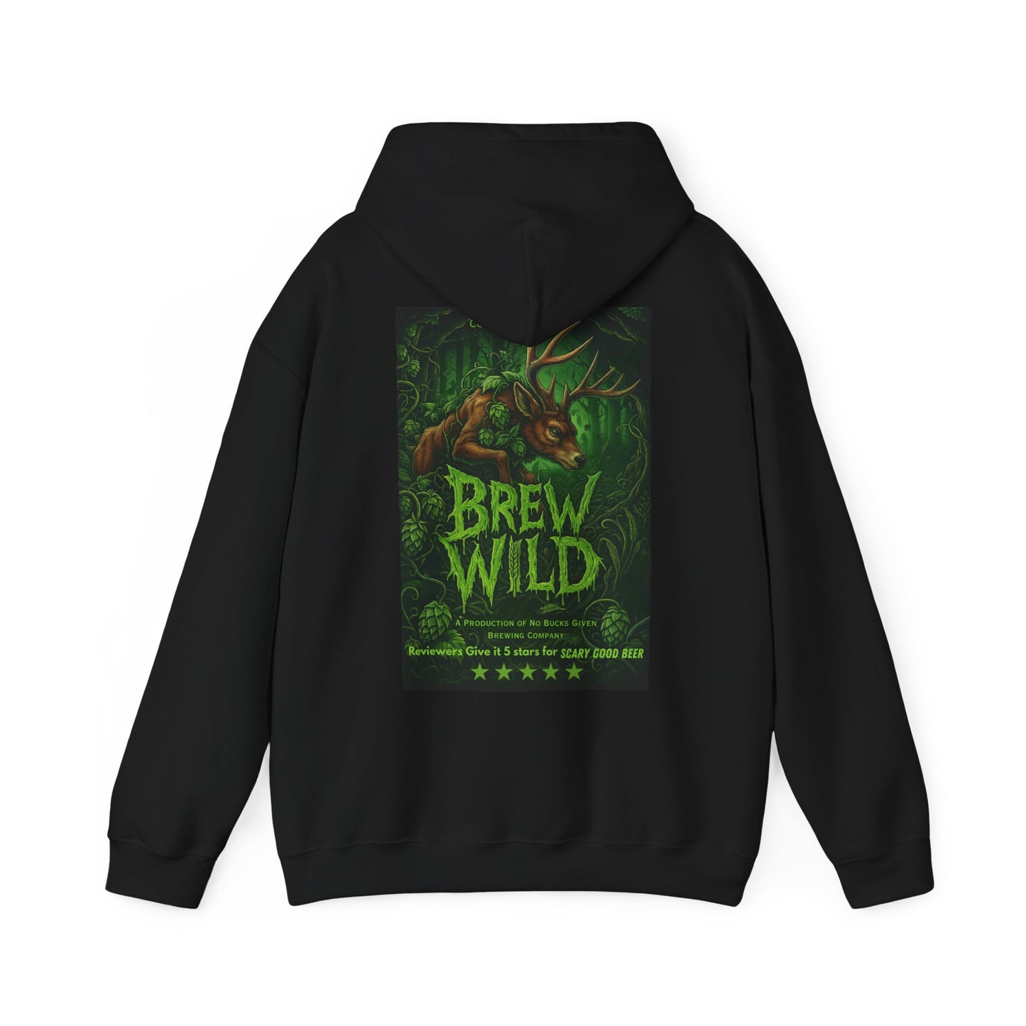 Brew Wild Halloween Movie Poster Hoodie