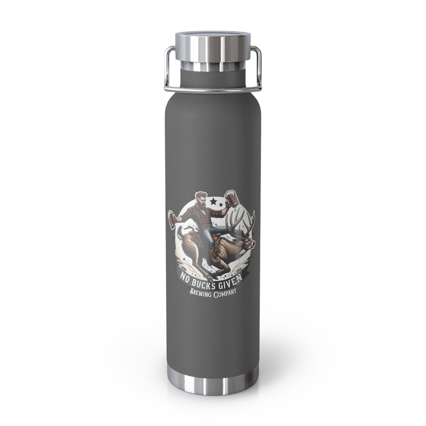 Vacuum Top Insulated Mini Growler, 22oz