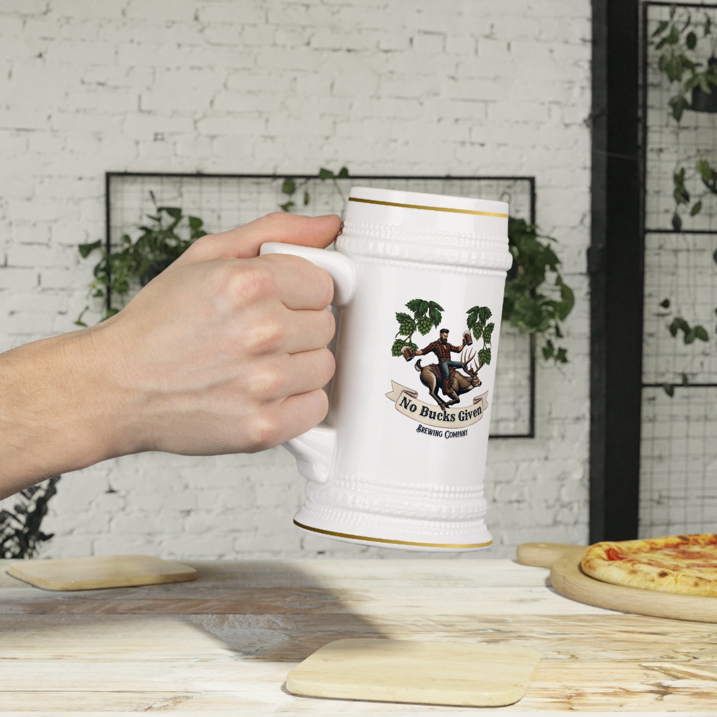 No Bucks Given Beer Stein