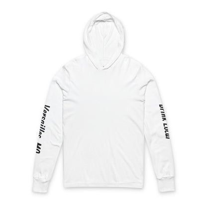 No Bucks Branded Long Sleeve Tee with Hood