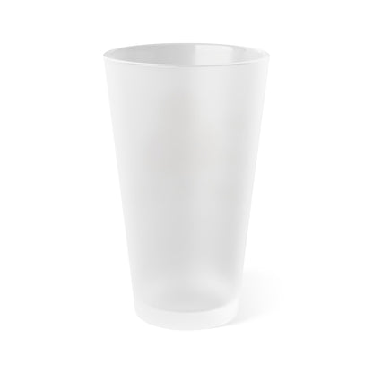 Ho Ho Hold My Beer Frosted Pint Glass, 16oz