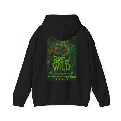 Brew Wild Halloween Movie Poster Hoodie