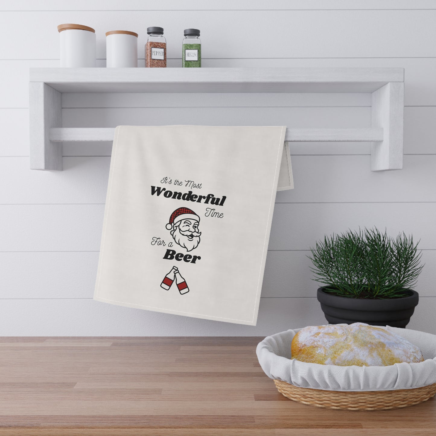 Wonderful Time For a Beer Tea Towel