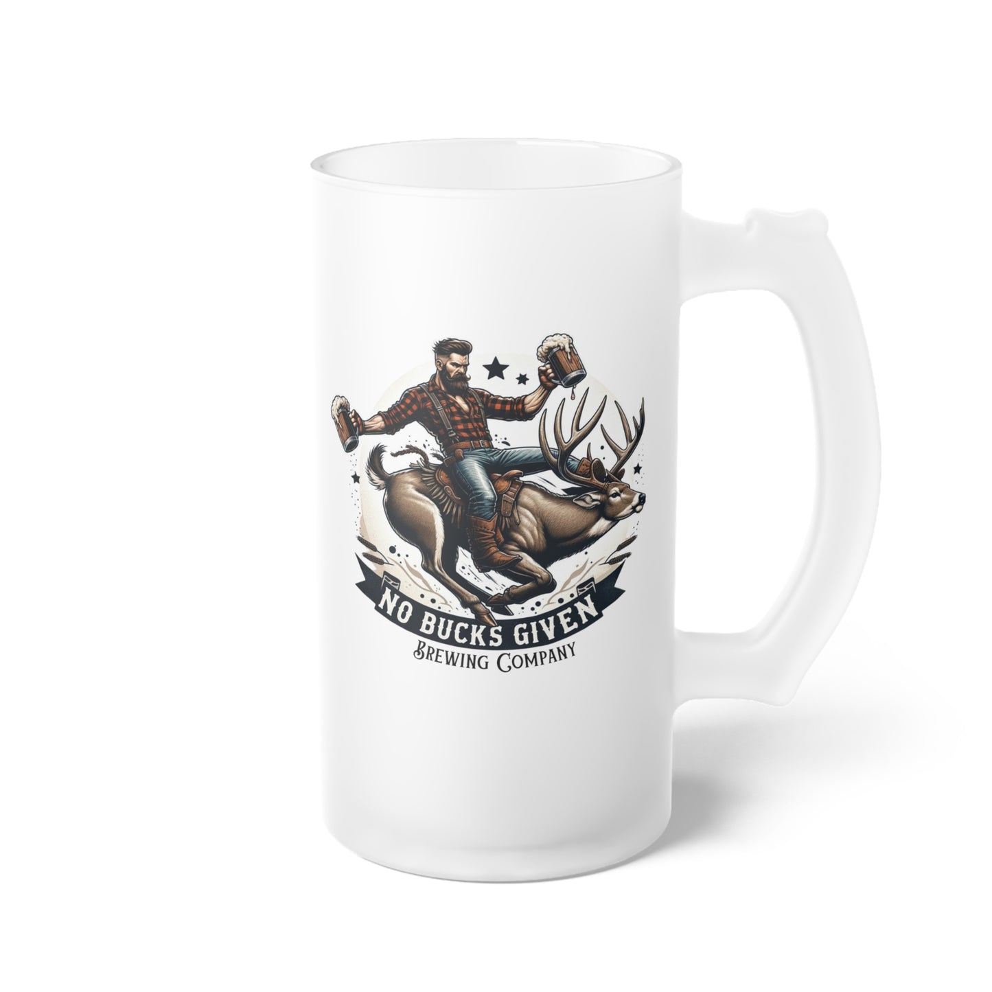 No Bucks Given Frosted Mug