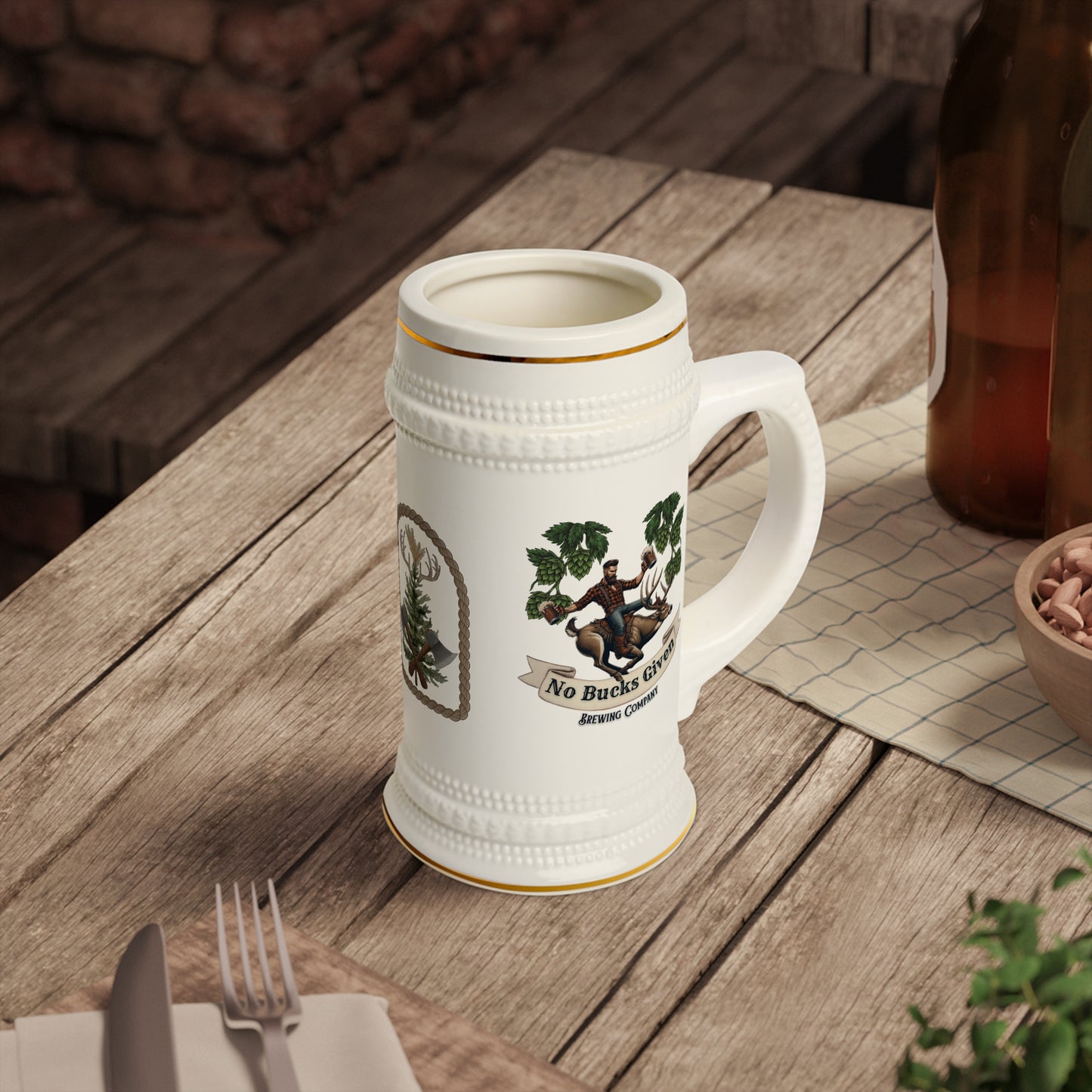 No Bucks Given Beer Stein