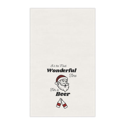 Wonderful Time For a Beer Tea Towel