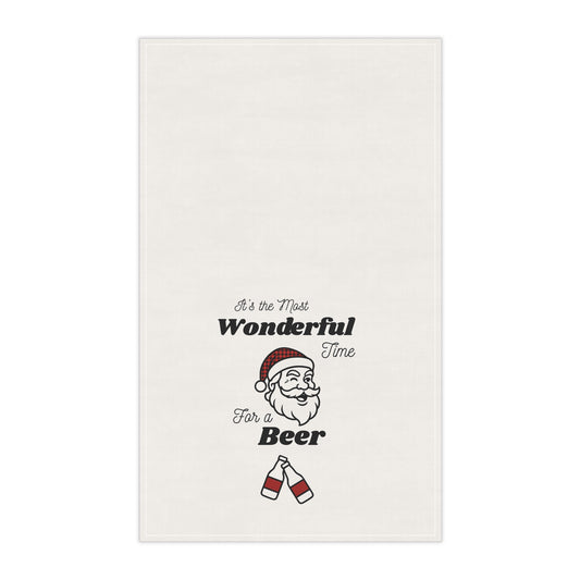 Wonderful Time For a Beer Tea Towel