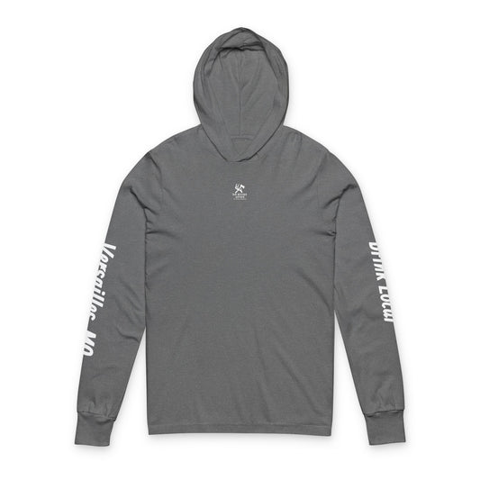 No Bucks Branded Long Sleeve Tee with Hood