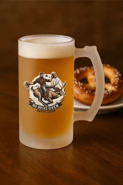 No Bucks Given Frosted Mug