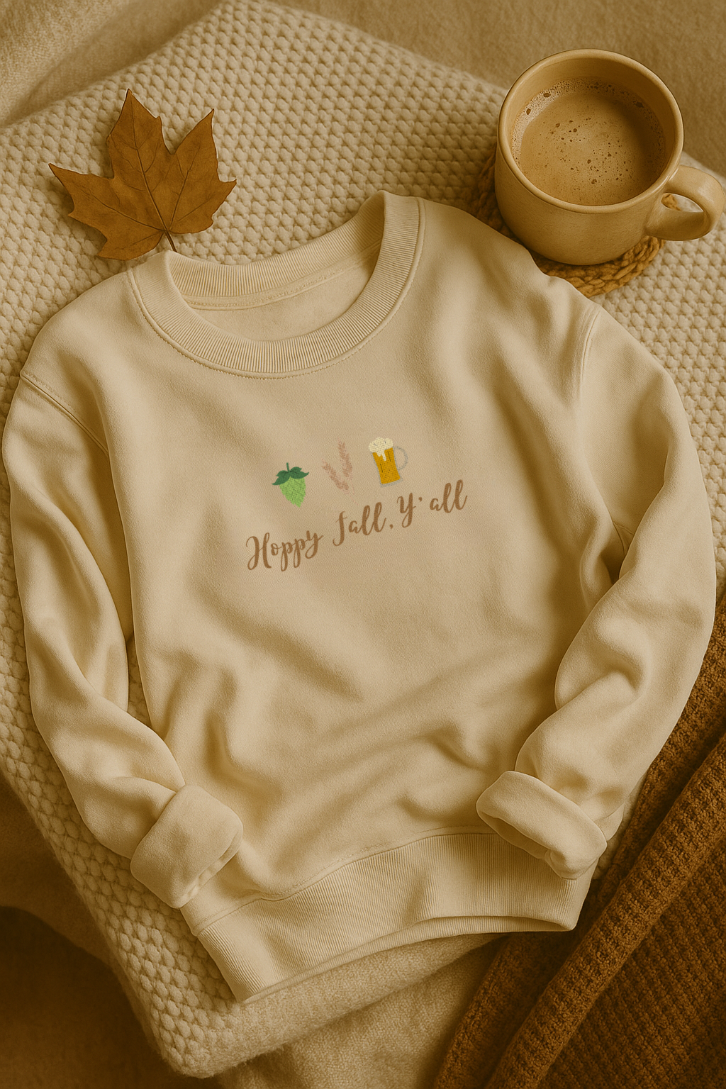 Hoppy Fall Crewneck Sweatshirt