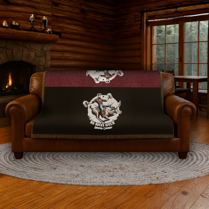 No Bucks Given Woven Throw Blanket