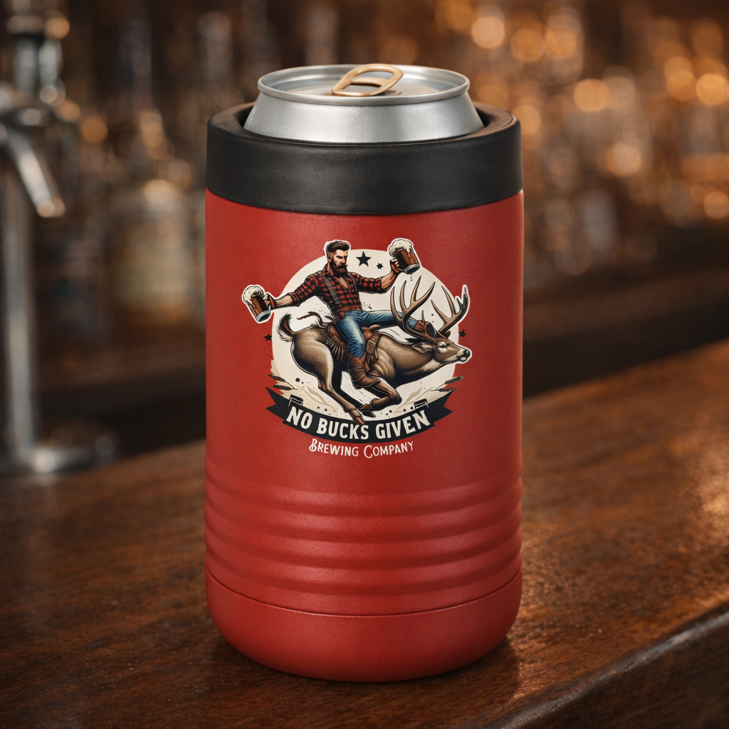 No Bucks Given Insulated Beverage Holder, 12oz