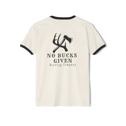 No Bucks Logo Ringer T