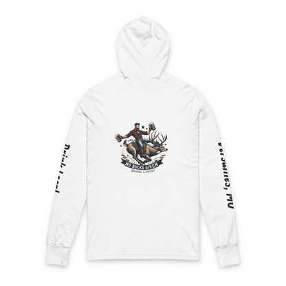 No Bucks Branded Long Sleeve Tee with Hood