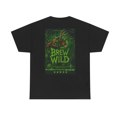 Brew Wild Halloween Movie Poster T-shirt