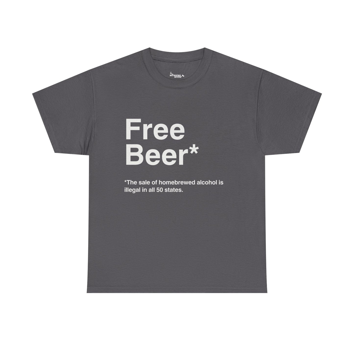 Free Beer Funny Homebrewer Tee