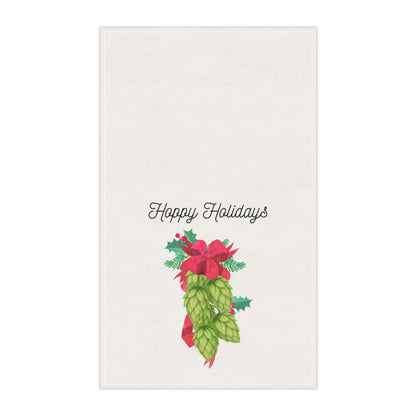 Hoppy Holidays Tea Towel